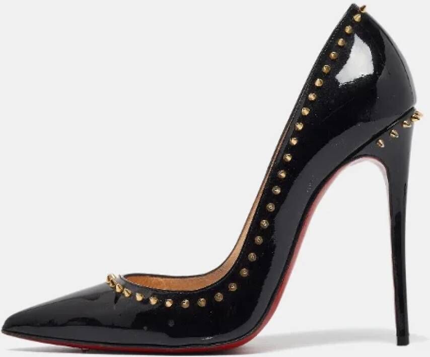 Christian Louboutin Pre-owned Leather heels Black Dames