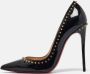 Christian Louboutin Pre-owned Leather heels Black Dames - Thumbnail 2