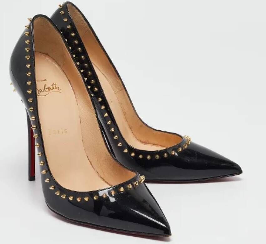 Christian Louboutin Pre-owned Leather heels Black Dames