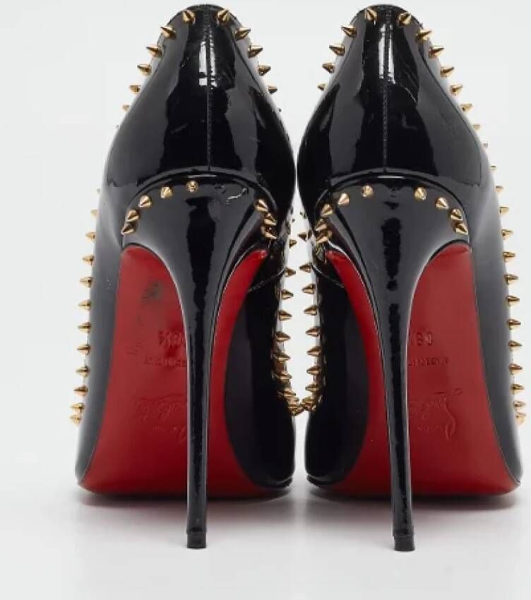 Christian Louboutin Pre-owned Leather heels Black Dames