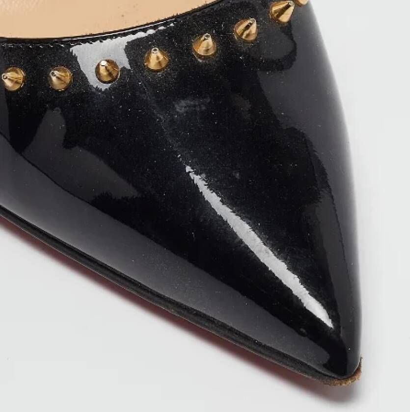 Christian Louboutin Pre-owned Leather heels Black Dames