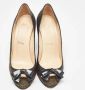 Christian Louboutin Pre-owned Leather heels Black Dames - Thumbnail 3