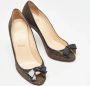 Christian Louboutin Pre-owned Leather heels Black Dames - Thumbnail 4