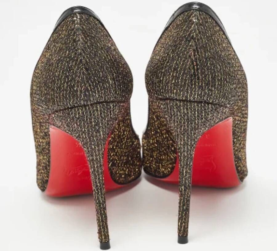 Christian Louboutin Pre-owned Leather heels Black Dames