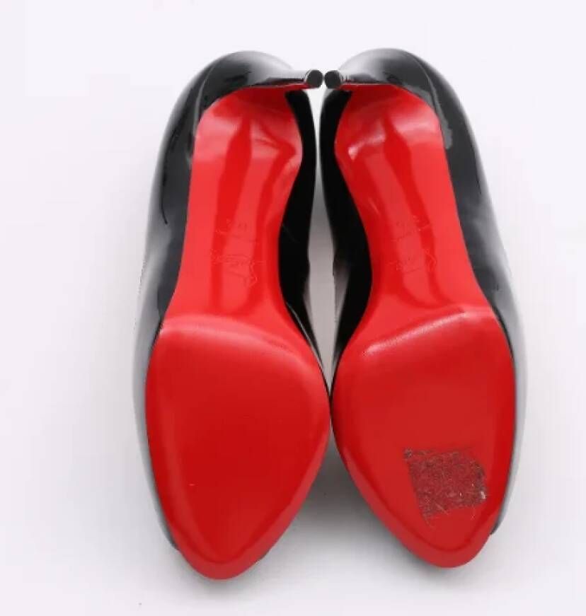 Christian Louboutin Pre-owned Leather heels Black Dames