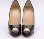 Christian Louboutin Pre-owned Leather heels Black Dames - Thumbnail 8