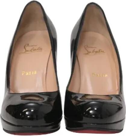 Christian Louboutin Pre-owned Leather heels Black Dames