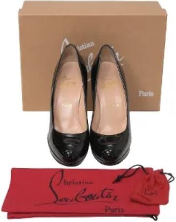 Christian Louboutin Pre-owned Leather heels Black Dames