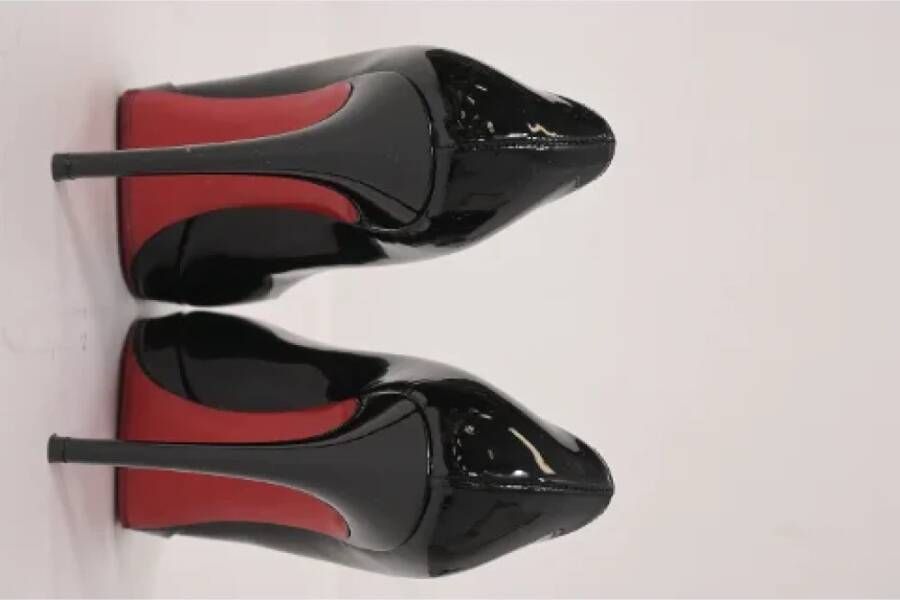 Christian Louboutin Pre-owned Leather heels Black Dames