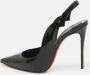 Christian Louboutin Pre-owned Leather heels Black Dames - Thumbnail 2