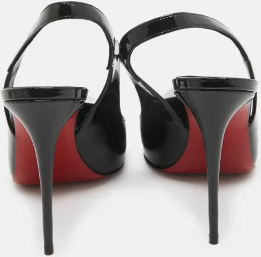 Christian Louboutin Pre-owned Leather heels Black Dames