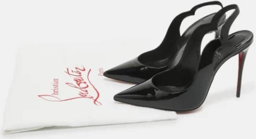 Christian Louboutin Pre-owned Leather heels Black Dames