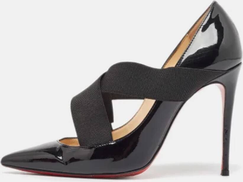 Christian Louboutin Pre-owned Leather heels Black Dames