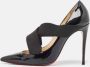 Christian Louboutin Pre-owned Leather heels Black Dames - Thumbnail 2