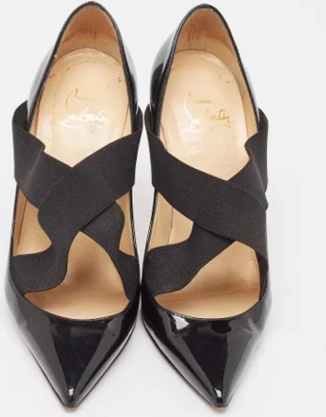 Christian Louboutin Pre-owned Leather heels Black Dames