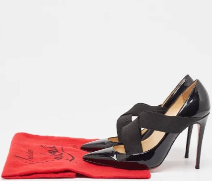 Christian Louboutin Pre-owned Leather heels Black Dames