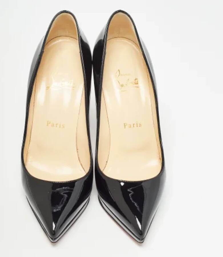 Christian Louboutin Pre-owned Leather heels Black Dames