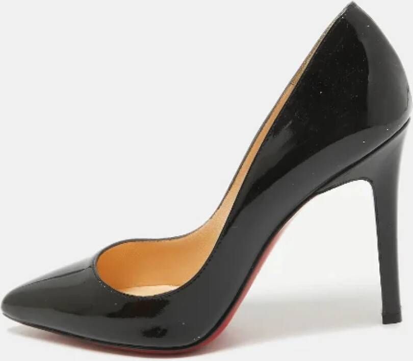 Christian Louboutin Pre-owned Leather heels Black Dames