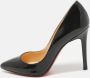 Christian Louboutin Pre-owned Leather heels Black Dames - Thumbnail 2