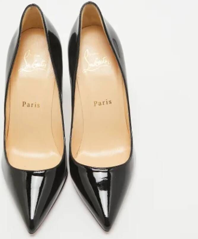 Christian Louboutin Pre-owned Leather heels Black Dames