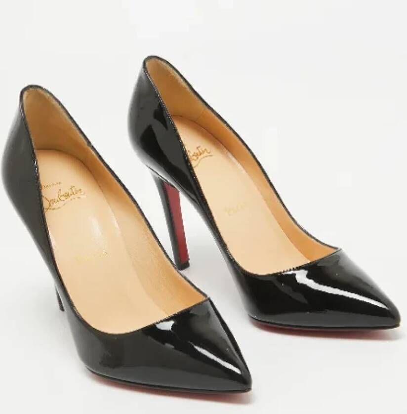 Christian Louboutin Pre-owned Leather heels Black Dames