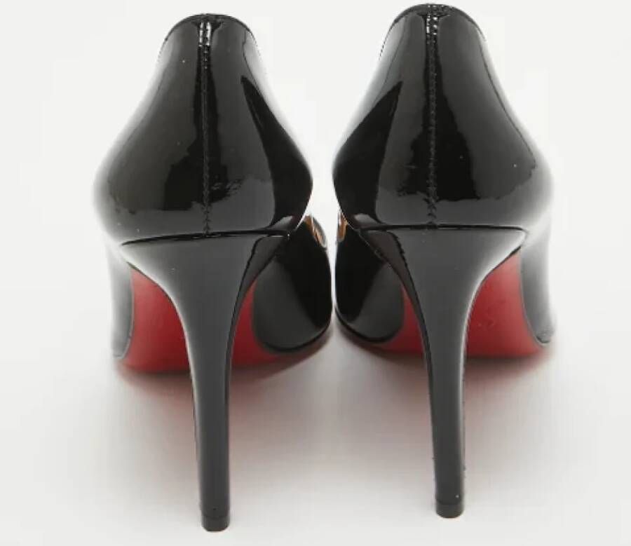 Christian Louboutin Pre-owned Leather heels Black Dames