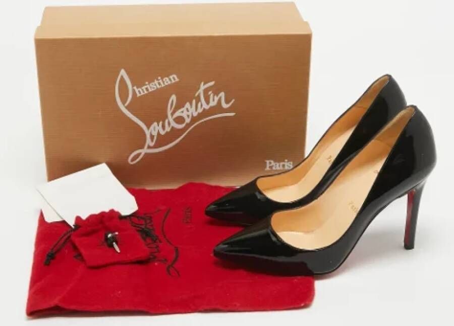 Christian Louboutin Pre-owned Leather heels Black Dames