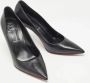 Christian Louboutin Pre-owned Leather heels Black Dames - Thumbnail 4