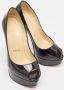 Christian Louboutin Pre-owned Leather heels Black Dames - Thumbnail 4