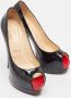 Christian Louboutin Pre-owned Leather heels Black Dames - Thumbnail 4