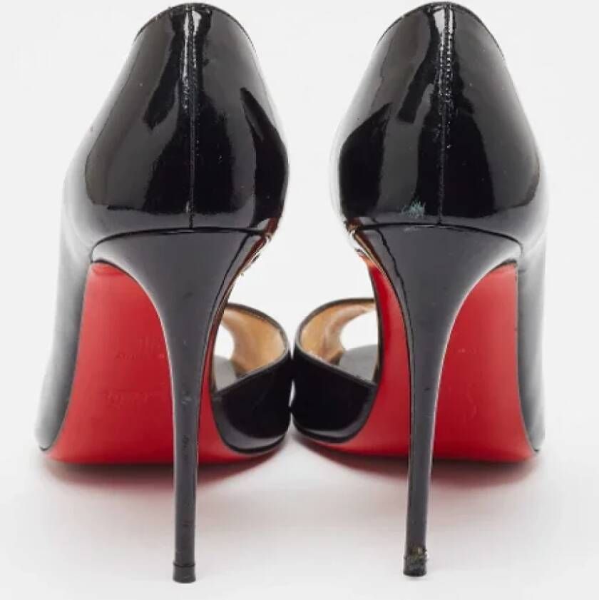 Christian Louboutin Pre-owned Leather heels Black Dames