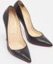 Christian Louboutin Pre-owned Leather heels Black Dames - Thumbnail 4