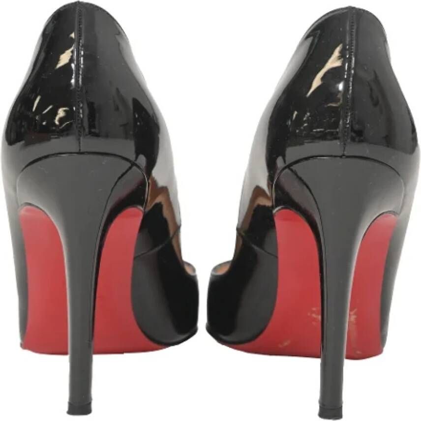 Christian Louboutin Pre-owned Leather heels Black Dames