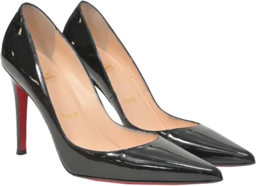 Christian Louboutin Pre-owned Leather heels Black Dames