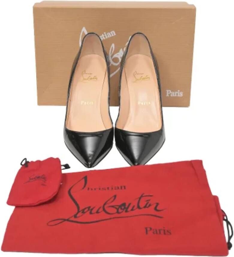 Christian Louboutin Pre-owned Leather heels Black Dames