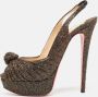 Christian Louboutin Pre-owned Leather heels Black Dames - Thumbnail 2