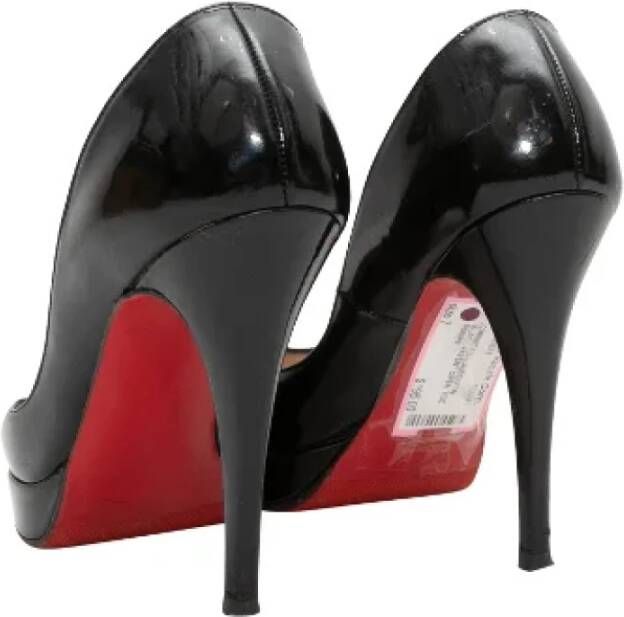 Christian Louboutin Pre-owned Leather heels Black Dames