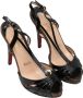 Christian Louboutin Pre-owned Leather heels Black Dames - Thumbnail 2