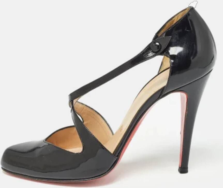 Christian Louboutin Pre-owned Leather heels Black Dames