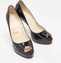 Christian Louboutin Pre-owned Leather heels Black Dames - Thumbnail 4