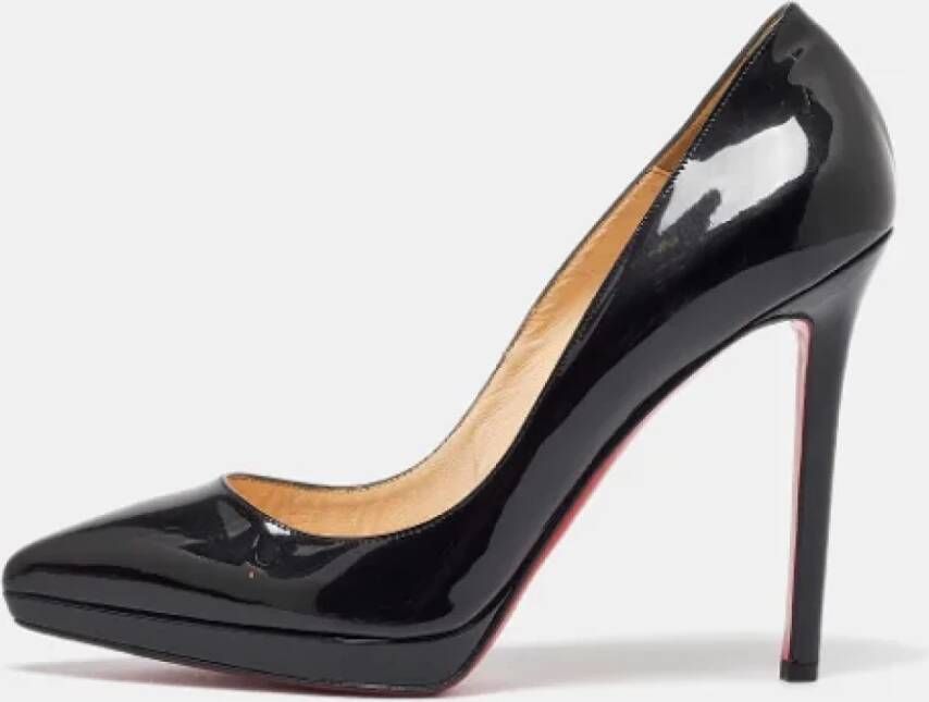 Christian Louboutin Pre-owned Leather heels Black Dames