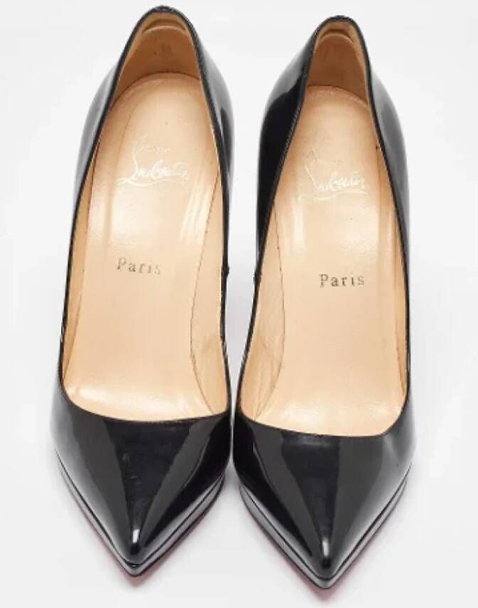 Christian Louboutin Pre-owned Leather heels Black Dames