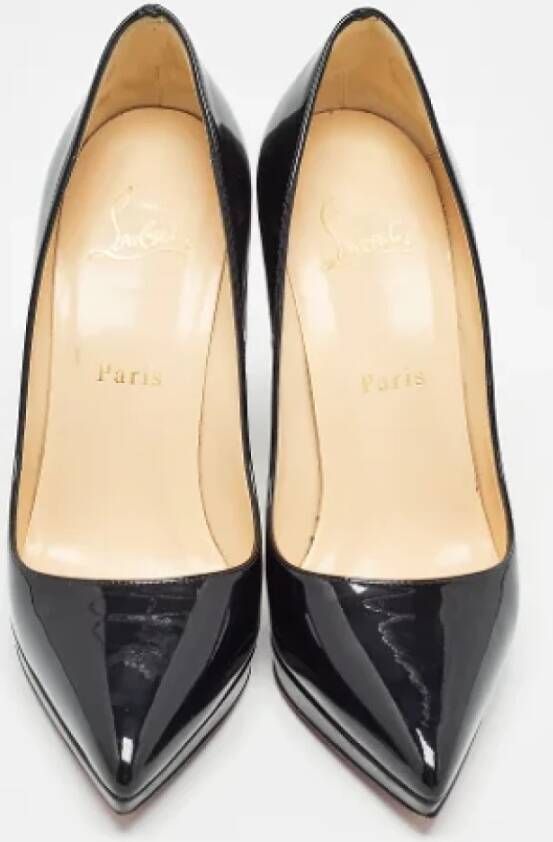 Christian Louboutin Pre-owned Leather heels Black Dames