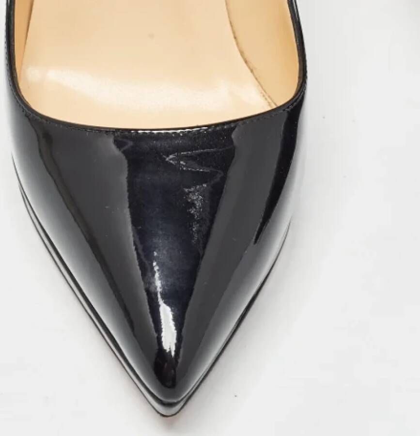 Christian Louboutin Pre-owned Leather heels Black Dames