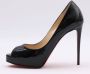 Christian Louboutin Pre-owned Leather heels Black Dames - Thumbnail 2