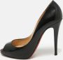 Christian Louboutin Pre-owned Leather heels Black Dames - Thumbnail 2