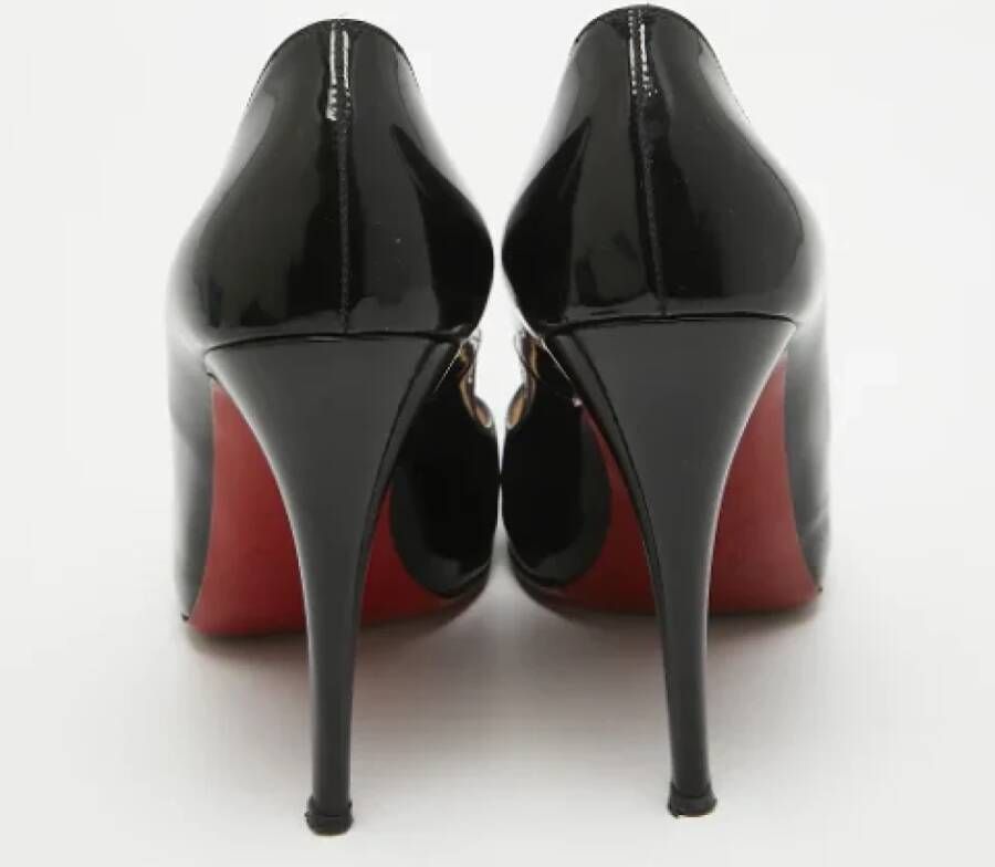 Christian Louboutin Pre-owned Leather heels Black Dames