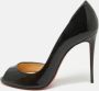 Christian Louboutin Pre-owned Leather heels Black Dames - Thumbnail 2