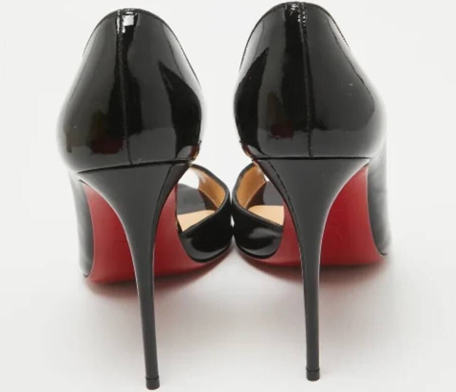 Christian Louboutin Pre-owned Leather heels Black Dames