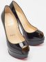 Christian Louboutin Pre-owned Leather heels Black Dames - Thumbnail 4